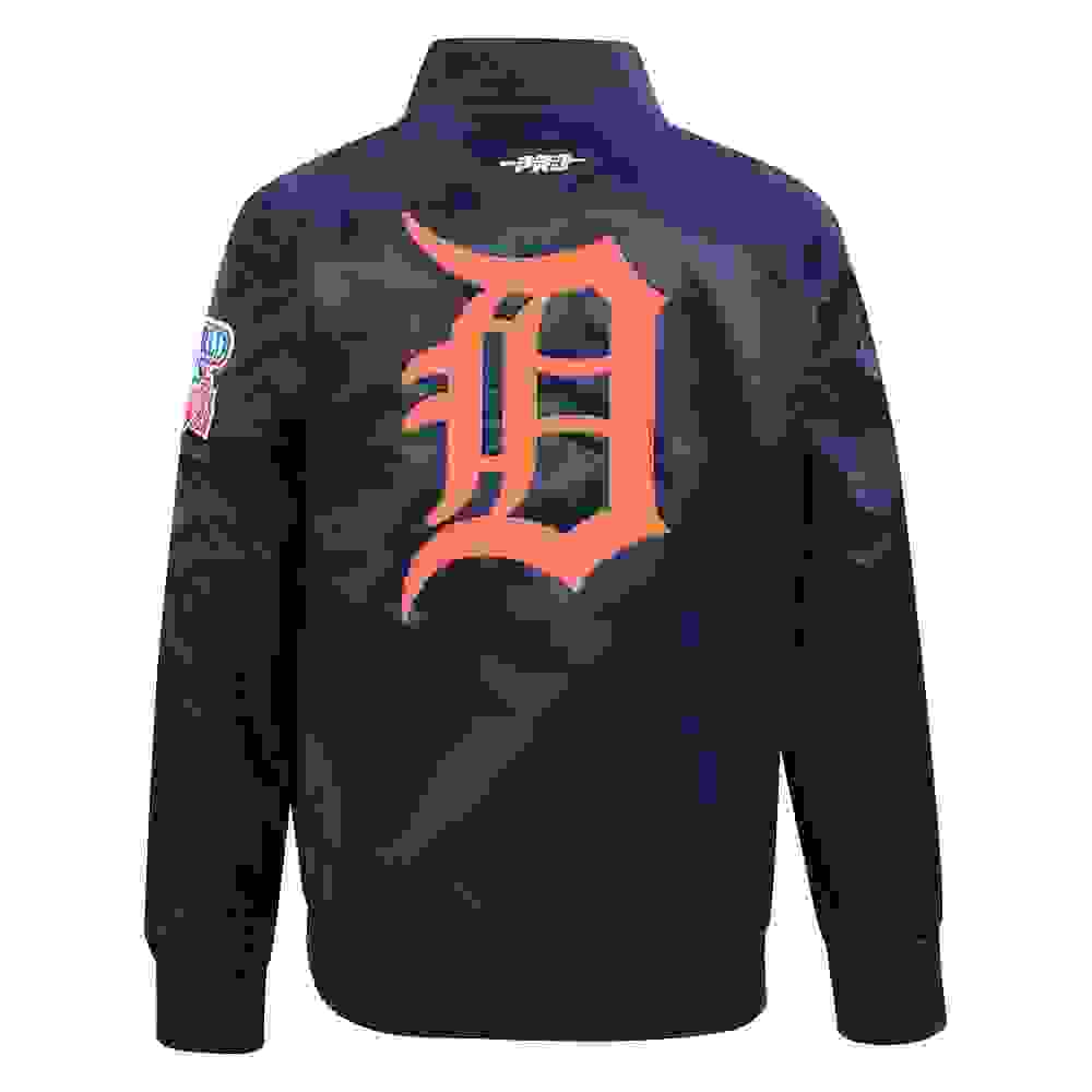 Pro Standard MLB Detroit Tigers Classic Big Boys' Navy Satin Jacket